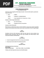 Download SURAT PERJANJIAN KONTRAK baja ringan by Anonymous c5PUo7W SN51155470 doc pdf