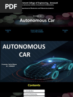 Autonomous Car: Government College of Engineering, Amravati