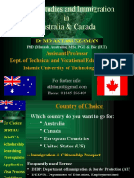 Higher Studies and Immigration in Australia and Canada