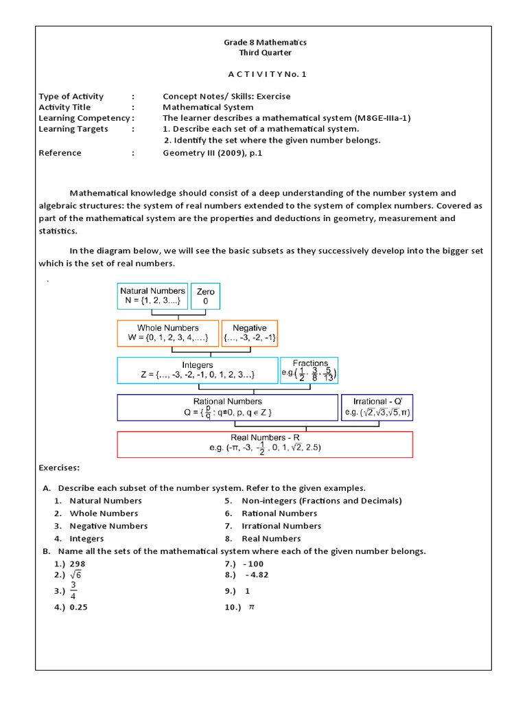 Quarter Math