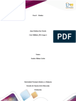 Fase 3 - Diseñar - Juan Esteban Zea