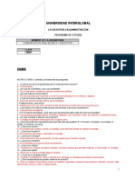 Comunicacion Oral Escrita y Ejecutiva Examen