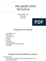 Profilaksis Anti Tetanus