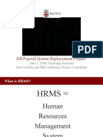 HR Payroll Systems Replacement Presentation 06 02 08