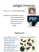 Entomología Forense