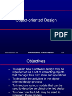 Object-Oriented Design: ©ian Sommerville 2004