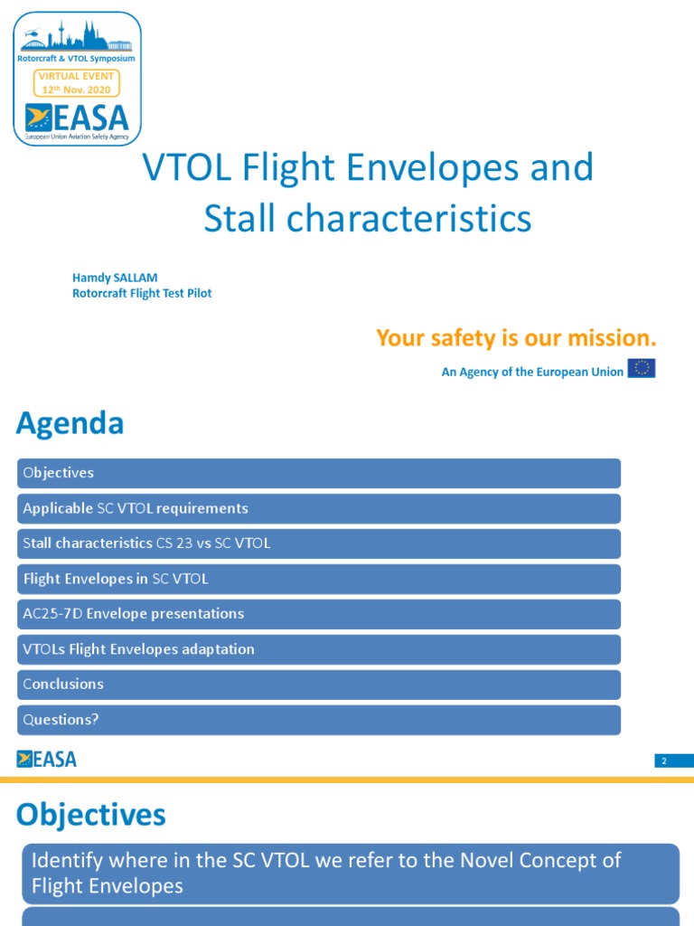 EASA SC VTOL Flight Envelope Analysis | PDF | Flight | Aircraft