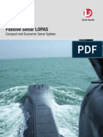 Passive Sonar LOPAS: Specifi Cations and Technical Data