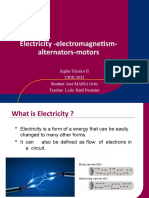 Ortiz-PPT Electricity, Electromagnetism, Alternators, Motors