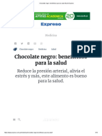 Chocolate negro_ beneficioso para la salud Diario Expreso