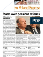 Storm Over Pensions Reforms: Officials Locked in Financial Battle