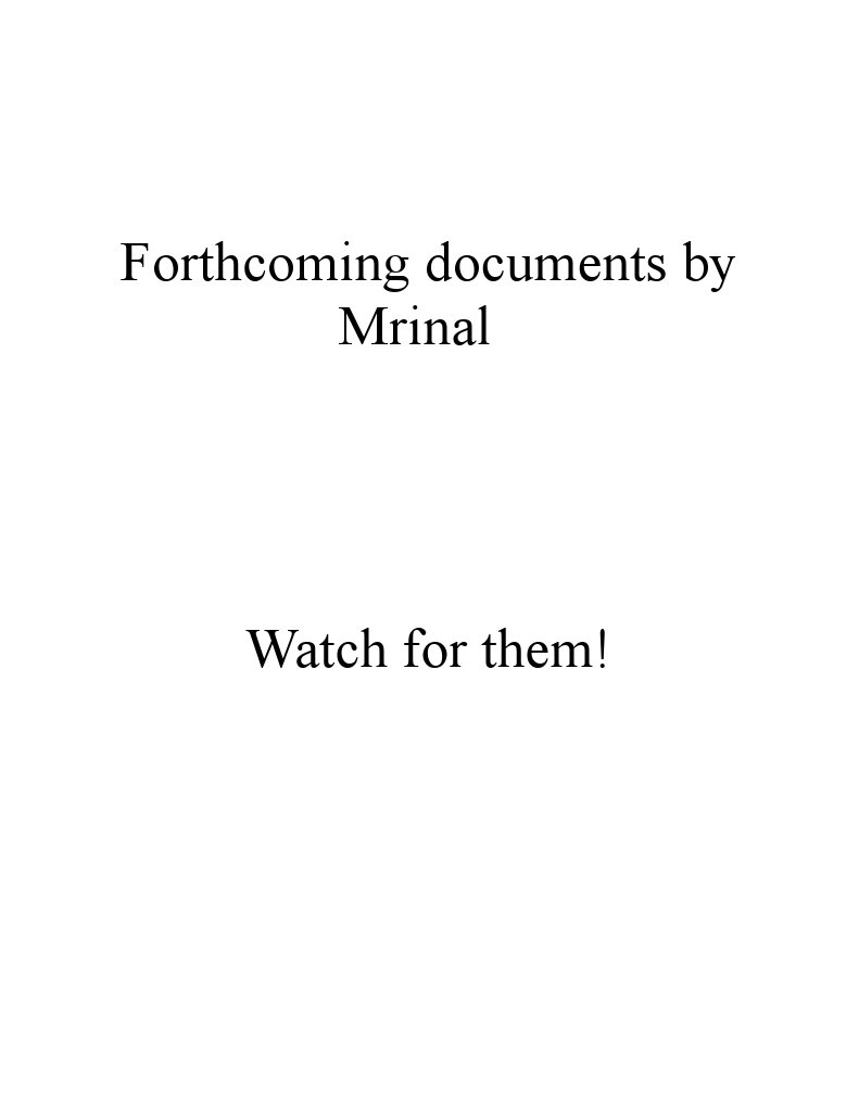 Mrinal | PDF