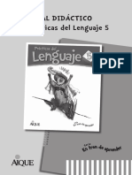 Guia Docente Practicas Del Lenguaje 5 en Tren de Aprender