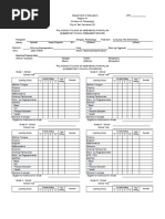 Form 137-School Permanent Record Edited | PDF