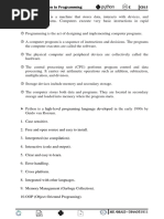 ICS104 Introduction To Programming C Ch:1: Mr. Obaid - 0544081911