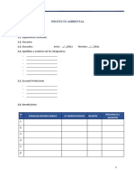 Estructura Proyecto Ambiental - Ep