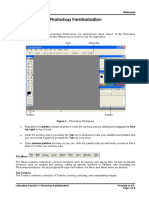 Photoshop Familiarization Tools