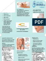 Folleto Diabetes Gestacional