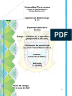 La Bioética en La Agricultura Nacional (Perspectiva Al Año 2050) .