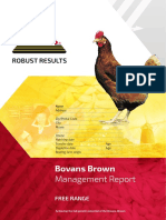 Bovans Brown CS Free Range English Management Report