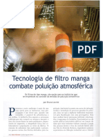 0 - ARTIGO - TECNOLOGIA DE FILTRO MANGA COMBATE POLUIÇÃO ATMOSFÉRICA - 8p