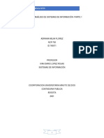 Actividad 2 y 6 - Análisis de Sistemas de Información - Parte 1 y 2 - Adriana Mejia - Id.700071