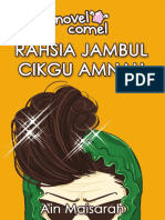 Ebook Novel Comel Rahsia Jambul Cikgu Amnah