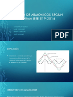 Estudio de Armonicos Segun Norma IEEE 519-2014