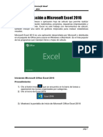 Introducción A Excel