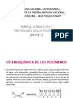 Tema 2. Estructura y Propiedades de Los Polímeros