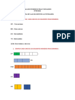 Taller Números Fraccionarios 5º