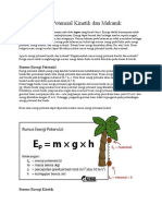 Energi Potensial, Kinetik, Dan Mekanik