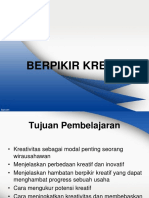 Berfikir Kreatif