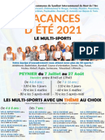 SIHVA Programme D'été