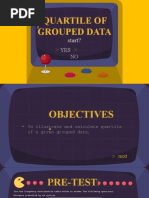 Quartile of Grouped Data