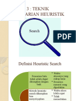 Materi 4 Teknik Pencarian Heuristik