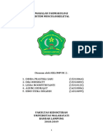 Makalah Farmakologi Muskuloskeletal ANJAY