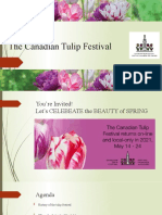 Celebrate Spring's Beauty at the Virtual Canadian Tulip Festival