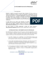 Politica Tratamiento de Datos de Clientes - Proveedores - PHCO (2) - 2