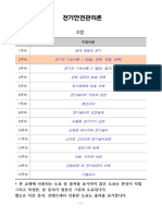 세종사이버 산업안전공학과 전기안전관리론 2강 전기의 기초이론1 (전압전류 저항) Ver02