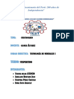 TAREA CLASE Mineral