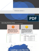 1 Pandas Basic I