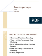 THEORY OF METAL MACHINING OLD N NEW.