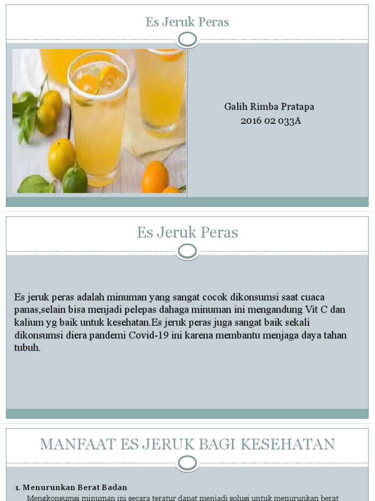 Es Jeruk Peras Pdf