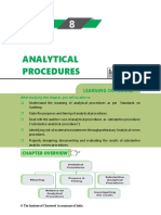 Analytical Procedure