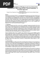 Design and Simulation of Wireless Local Area Network For Administrative Office Using OPNET Network Simulator: A Practical Approach