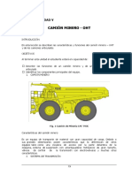 Camión minero OHT: características, componentes y cálculo de producción