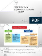 Pencegahan Kemalangan Di Tempat Kerja