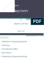 Superconductivity: Aqeel A. Al-Taie