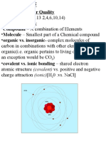 Chapter 4 - Water Quality: Electron